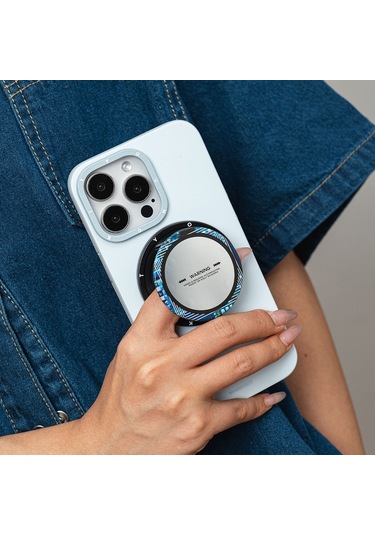 Youngkit Telefon Ve Tabletler İçin Magnetik Stand Mavi