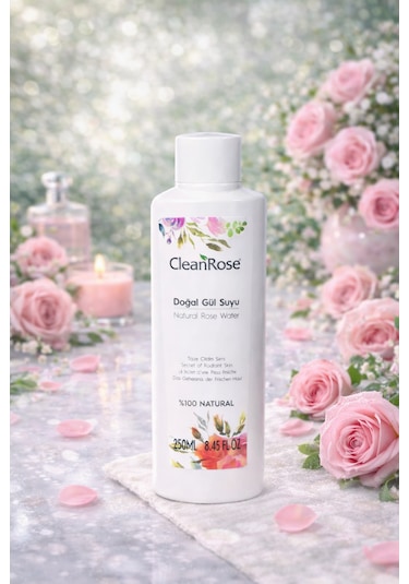 Clean Rose Cleanrose Doğal Gül Suyu 250 Ml