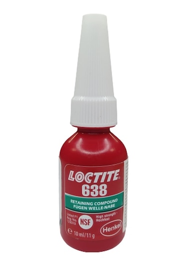 Loctite 638 Yüksek Mukavemetli Sıkı Geçme 10Ml
