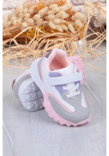 Vicco 346.b25k.253 Surf Beyaz Rahat Kız Çocuk Ayakkabı Beyaz