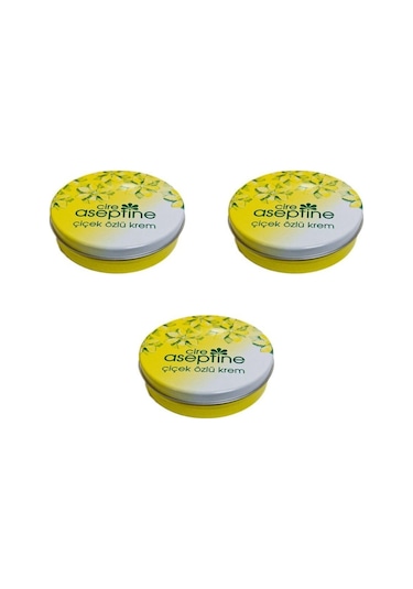 Cire Aseptine Çiçek Özlü Krem 3 x 150 ML
