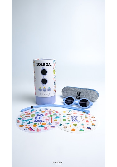 Soleda 12-36 Ay Bebek Güneş Gözlüğü - Sky Blue