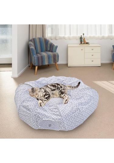 Suntek Kedi Tünelleri Yatak Kapalı Kediler Kitty Kitten