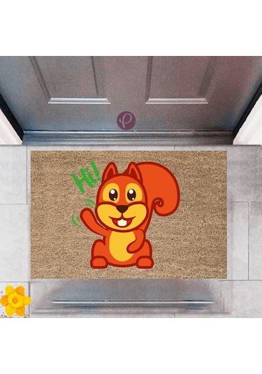 Kapı Önü Paspası Dekoratif Dijital Baskı Hi P-2504