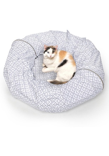 Suntek Kedi Tünelleri Yatak Kapalı Kediler Kitty Kitten