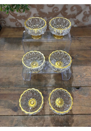 Wow Dıamond Lokumluk 6 Lı Altın Rengi