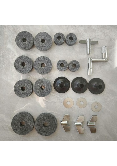 Homyl Yedek Zil Parçaları Hi Hat Debriyaj Keçe Davul Tuşları