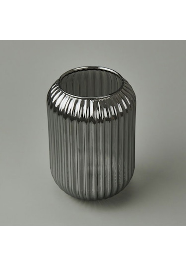 Evidea Deco Line Vazo - Füme - 20 Cm Füme