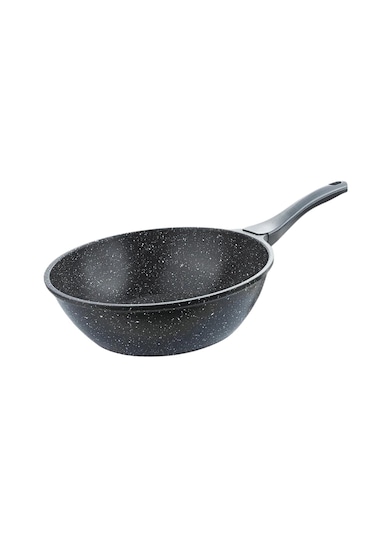 Thermoad Granit Döküm Wok Tava 28cm - Gri Gri