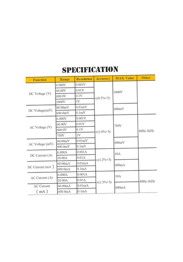 Rıchmeters Rm102 True Rms Çok Fonksiyonlu Lcd Dijital Multimetre 2