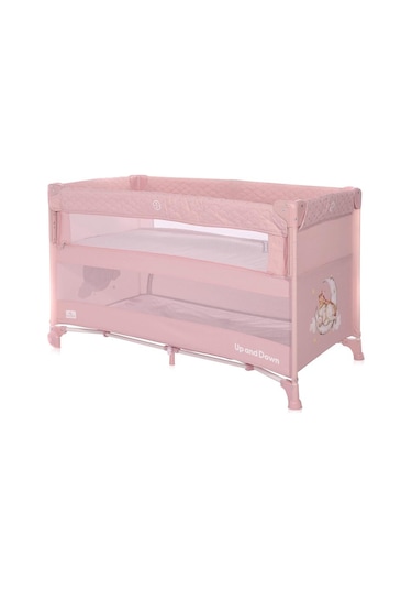 Lorelli Up And Down Anne Yanı Park Yatak - Mellow Rose Sleeping Animals