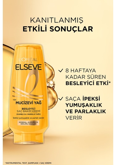 ELSEVE Mucizevi Yağ Besleyici Saç Bakım Kremi 250 ml