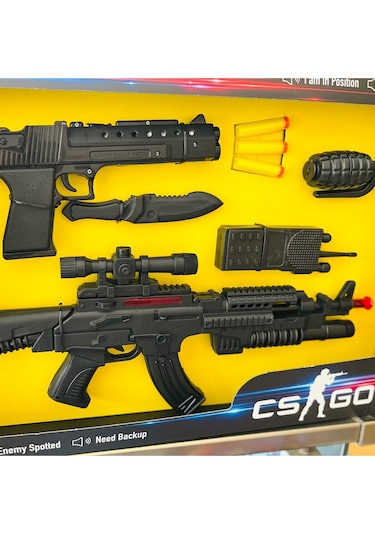 Cs Go Dev Saldırı Oyuncak Seti - Cs Go Oyun Seti