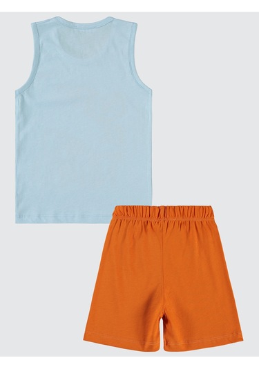 Civil Boys Erkek Çocuk Takım 2-5 Yaş Saks Koyu Oranj