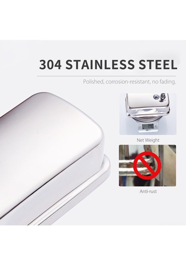 Springsun "500ml Duvar Sabunluk - Sızdırmaz Köpük Sabun Dispanseri, Banyo & Mutfak İçin Pratik" Diğer