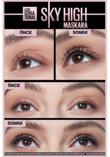 Maybelline New York Lash Sensational Sky High Waterproof Maskara + Mini Sky High Maskara 4.5 ML