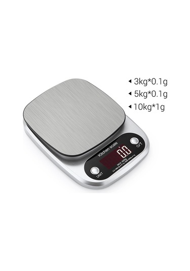 Geeroyoo "taşınabilir Hassas Mutfak Terazisi - 5kg Kapasiteli, 0.1g Doğruluk, Çoklu Ölçü Birimleri G/ml/oz " Çok Renkli