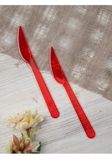Kilena Tek Kullanımlık Plastik Bıçak 50 Adet 18 Cm 151591904 100 adet