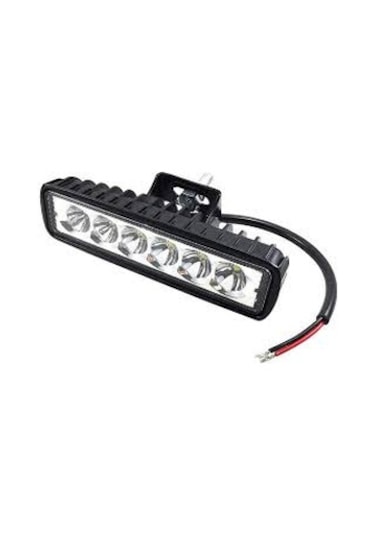 Off Road Sis Farı Sis Ledli 6 Led Projektör 18 W Beyaz Işık