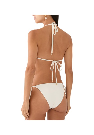 Peony - Peonyofficiall Dantel Işlemeli Üçgen Bikini Üstü Creme