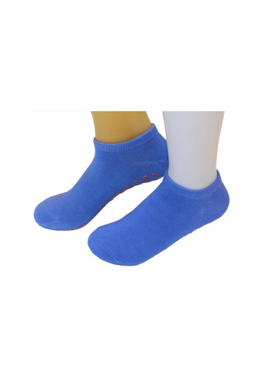 Turuncu Yetişkin Spor Nefes Alabilir Zemin Çorap Skid Trambolin Anti Pamuk