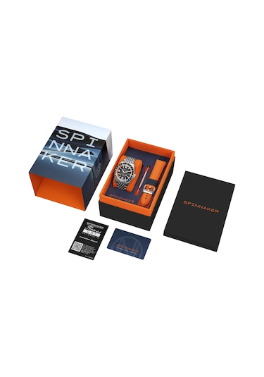 Spinnaker Fleuss Gmt Sp-5120-88 Otomatik Erkek Kol Saati Altın