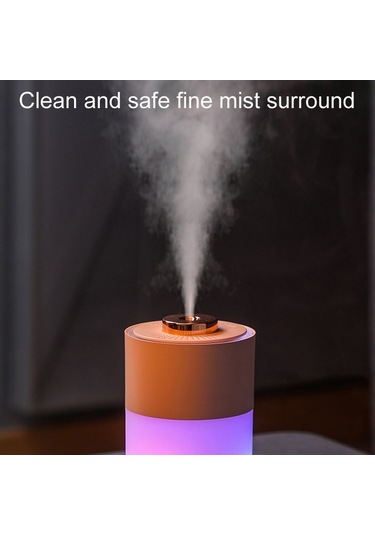 Sones Usb Renkli Bardak Nemlendirici Ev Araba Ortam Işığı Masaüstü Hava Temizleyici Beyaz