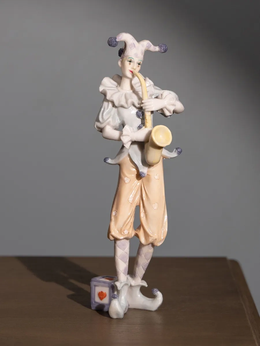 Lefard İç Mekan Heykeli "klown" 24 Cm 188578902