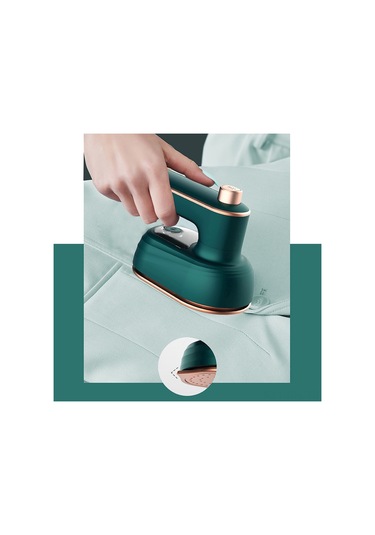 Dofolink Seyahat İçin Katlanabilir Dönen Ütü - 33w 50ml Su Deposu 170 C Isı - Ev Ve Dışarı Taşınabilir 220v Avrupa Tipi