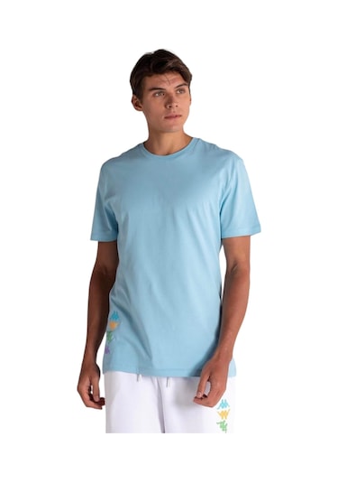 Kappa Authentic Winay Erkek Regular Fit Tişört Mavi 