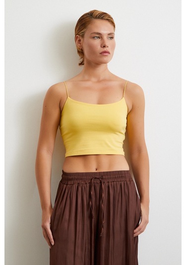 Lastik Askılı Top Sarı Sari