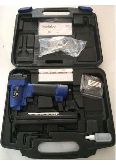 Metabo F32 9025 Havalı Zımba ve Brad Çivi Çakma Tabancası Seti