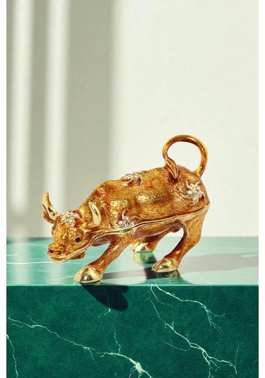 Dekoratif Boğa Figürü