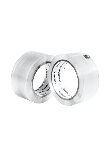 Açık Ambalaj Bandı 2 Rulo, 1.88 'x 70 Yarda, Daha Kalın Akrilik Yapıştırıcı 2