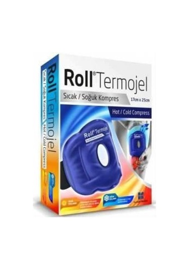 Roll Termojel Diz Bacak Sıcak Soğuk Kompres 17X25 Cm Kompres