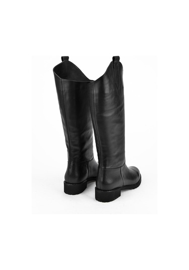 Ziya, Kadın Hakiki Deri Çizme 15319z8022 Siyah 10319 8022 000 Siyah