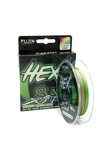 Fujin Hex Braid 8x 300mt Multicolor Pe İp Misina 1