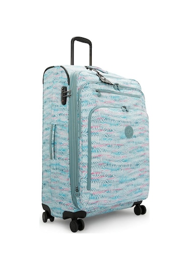 New Youri Spin L Büyük Boy Tekerlekli Valiz Desenli