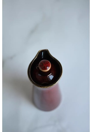 Ulol Brend 120 Ml Kapaklı Seramik Sosluk 202515842 Kırmızı