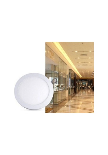 18w Sıva Üstü Yuvarlak Led Panel Armatür Ct-5233 - Beyaz Işık Cn Diğer