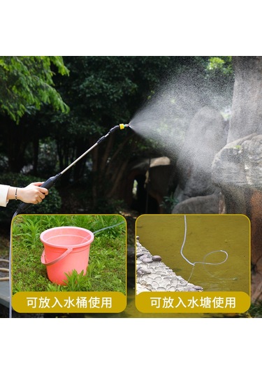 Elektrikli Püskürtme Tabancası Otomatik Olarak Su Pompalar Bahçe Spreyi Ev Tipi Şarj Ed Araba Yıkama Su Yıkama Makineleri 59079215