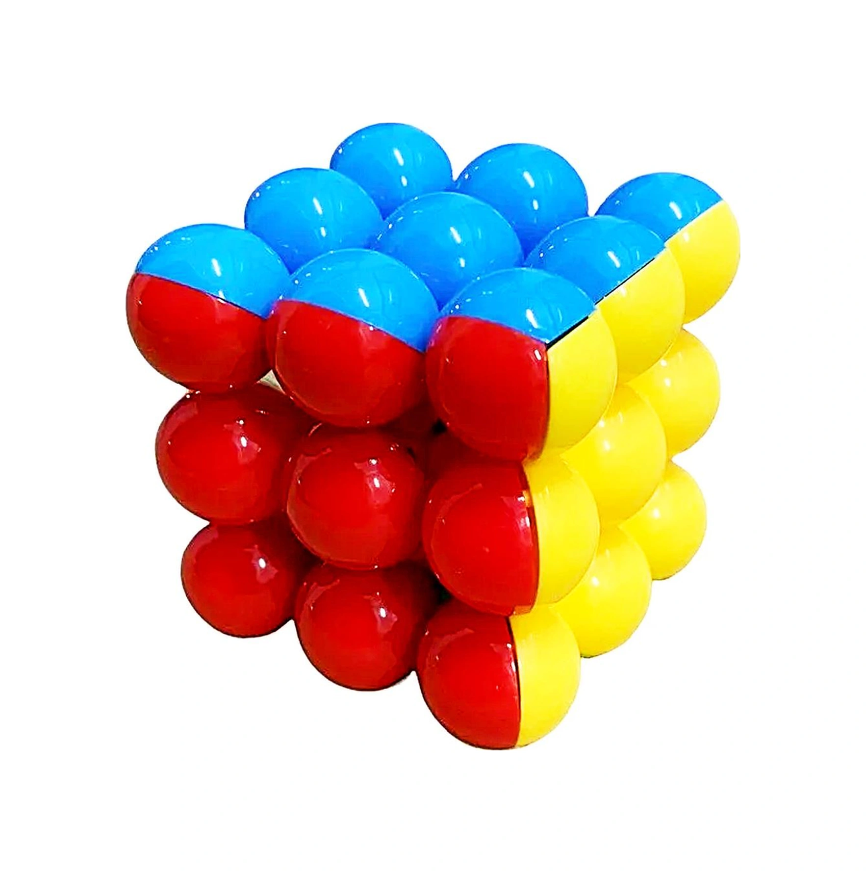 Kızılkaya Yuvarlak Sabır Küpü Rubik Küp Zeka Küpü 218-h22