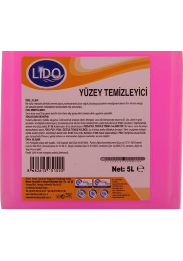 Lido Yüzey Temizleyici 5 KG