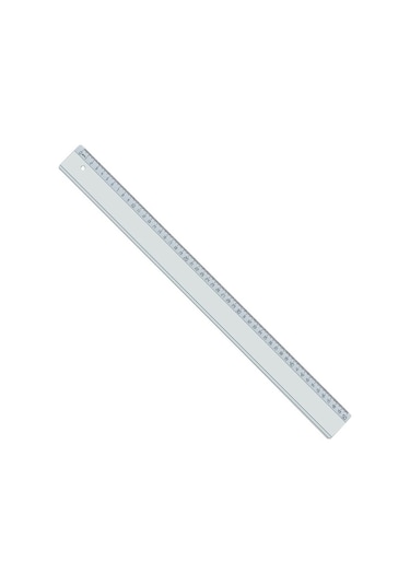 Ark Plastik Cetvel 50 CM 145 Şeffaf