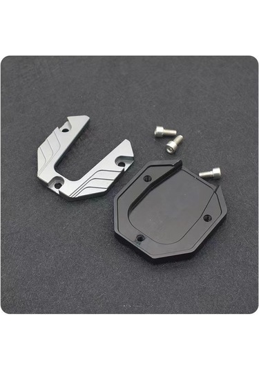 Kırmızı Alüminyum Alaşım Genişletilmiş Tek Ayak Dayanağı Pedi, Elektrikli Araçlar, Motosikletler Ve Bisikletler İçin Evrensel