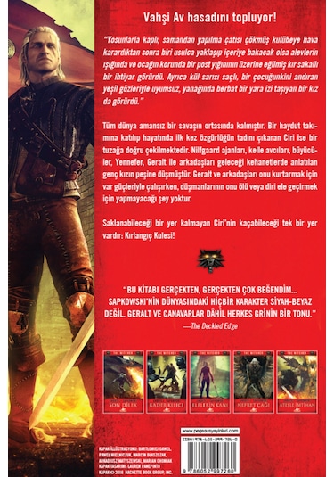 Pegasusyayinlari Kırlangıç Kulesi - The Witcher Serisi 6