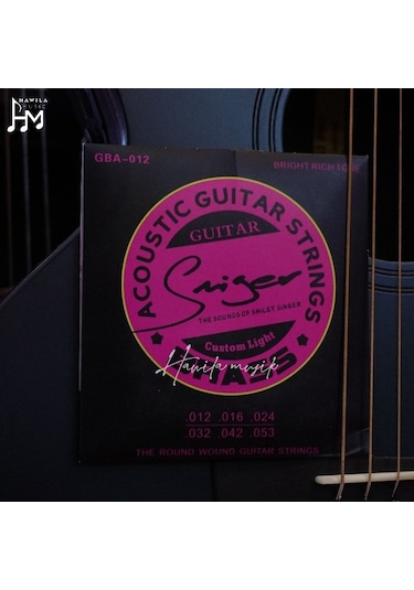 Smiger Akustik Gitar Teli Gba-012