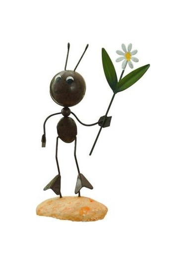 Minyatür Heykel Narin Hediyeler Demir Güzel Canlı Görüntü El Yapımı Mini Okuma Karınca Dekorasyon Ev Dekor O