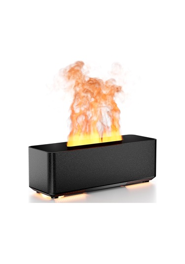 Uçucu Yağ Difüzörü 280ml, Sanal Alevli Ev İçin Difüzörler, Ultrasonik Elektrik Aromaterapi Difüzör, Yatak Odası İçin Hava Nemlendiricisi Aqua Flame Nemlendiricisi