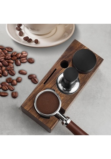 Ulzyvf Tutucu Suntek Sabotaj Mat Magideal Kahve Espresso B-51mm-53mm Ahşap Og Diğer